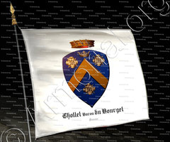 drapeau-CHOLLET Baron du BOURGET_Savoie_France