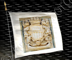 drapeau-ADAHUESCA_Escudo, villa de Adahuesca, Aragón_España