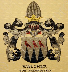 WALDNER  von FREUNDSTEIN