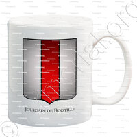 mug-JOURDAIN de BOISTILLE_Armorial Philippe de Fleury. Paris._France