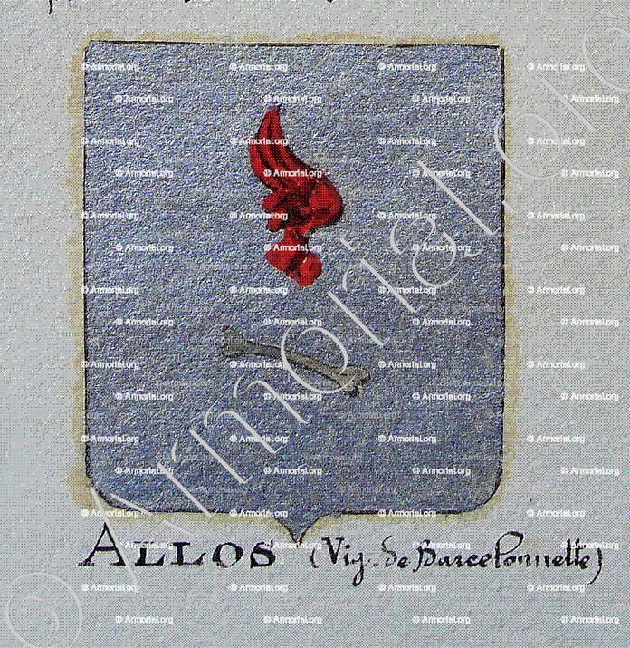 ALLOS de Barcelonnette_Armorial Nice. (J. Casal, 1902) (Bibl. mun. de Nice)_France (i)