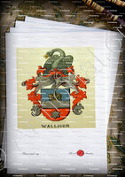velin-d-Arches-WALLISER_Wappenbuch der Stadt Basel . B.Meyer Knaus 1880_Schweiz 