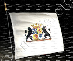 drapeau-de VILLERS_1816._Belgique