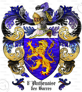 D'ANTHENAISE des BARRES