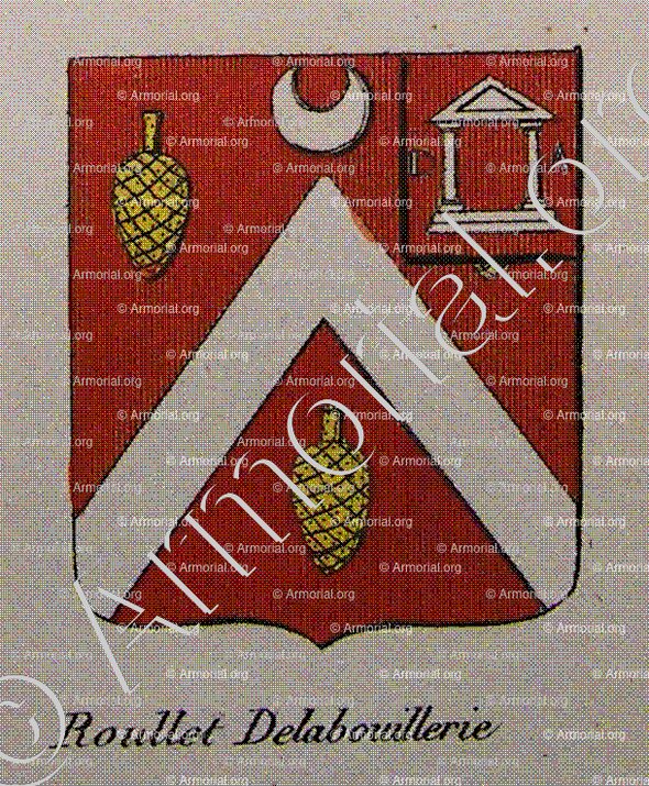 ROULLET DELABOUILLERIE_Noblesse d'Empire._France
