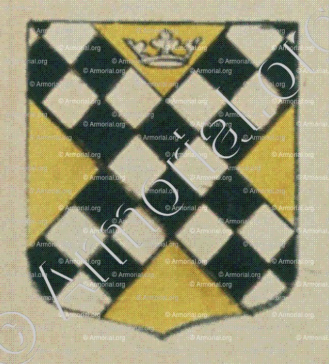 de WALMAUSHAUSSIN ve de SCHMITZBOURG (Alsace)_Blason enregistré sous le règne de Louis XIV_France