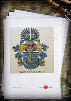 velin-d-Arches-WANNENWETSCH_Wappenbuch der Stadt Basel . B.Meyer Knaus 1880_Schweiz 