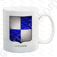 mug-LA LANDE_Armorial Philippe de Fleury. Paris._France