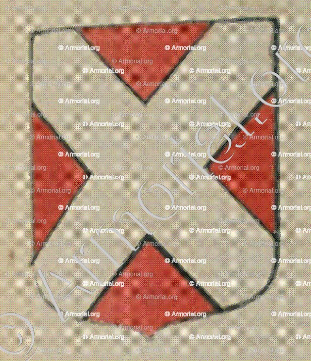 MANLEVANT (Alsace)_Blason enregistré sous le règne de Louis XIV_France 