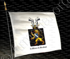 drapeau-DE GLIMES DE BRABANT_Flandres_Belgique
