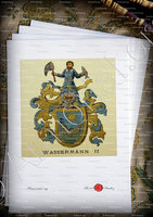 velin-d-Arches-WASSERMANN_Wappenbuch der Stadt Basel . B.Meyer Knaus 1880_Schweiz 