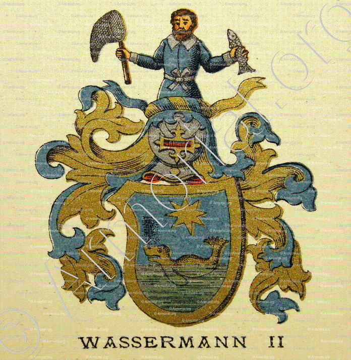 WASSERMANN_Wappenbuch der Stadt Basel . B.Meyer Knaus 1880_Schweiz 