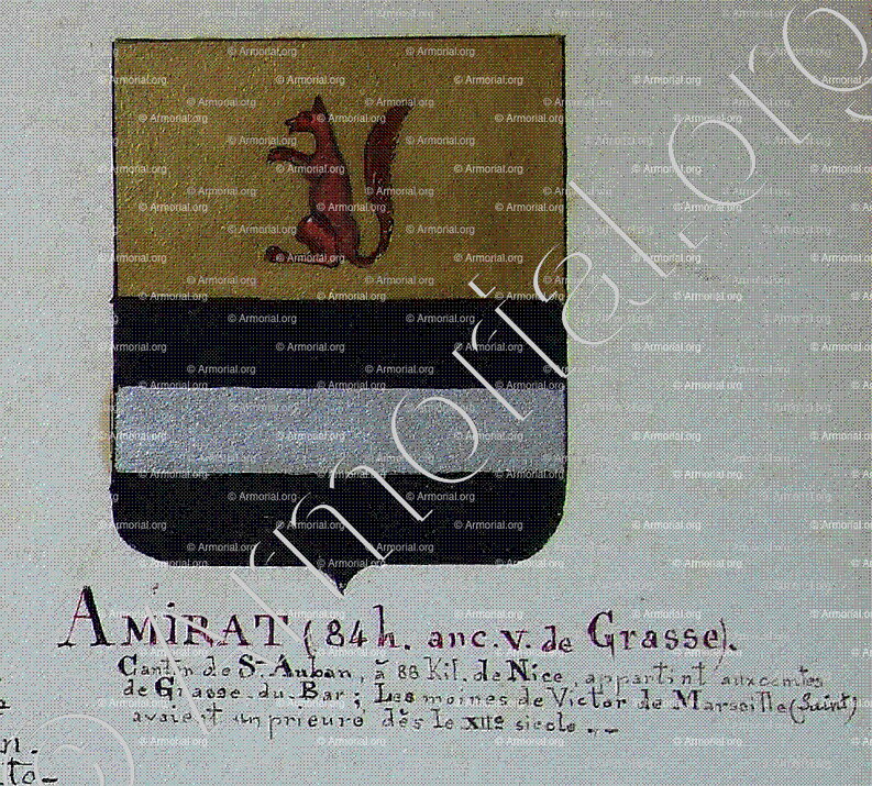AMIRAT_Armorial Nice. (J. Casal, 1902) (Bibl. mun. de Nice)_France (i)