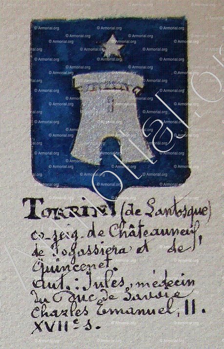 TORRINI_Armorial Nice. (J. Casal, 1903) (Bibl. mun. de Nice)._France (i)
