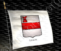 drapeau-LIVRON_Armorial Philippe de Fleury. Paris._France
