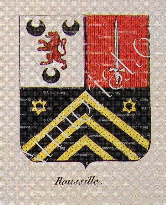 ROUSSILLE_Noblesse d'Empire._France