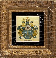 cadre-ancien-or-WEGNER_Wappenbuch der Stadt Basel . B.Meyer Knaus 1880_Schweiz 