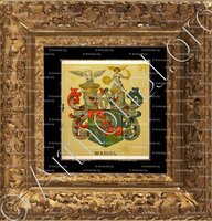 cadre-ancien-or-WEIBEL_Wappenbuch der Stadt Basel . B.Meyer Knaus 1880_Schweiz 