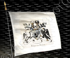 drapeau-von MARTENS_Württemberg_Deutschland