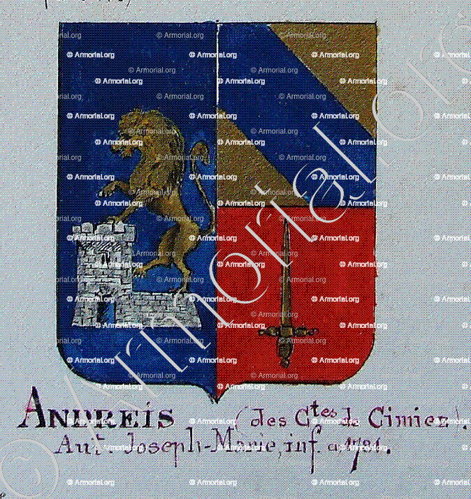 ANDREIS_Armorial Nice. (J. Casal, 1902) (Bibl. mun. de Nice)_France (i)