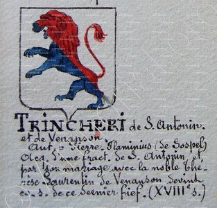 TRINCHERI de SAINT ANTONIN