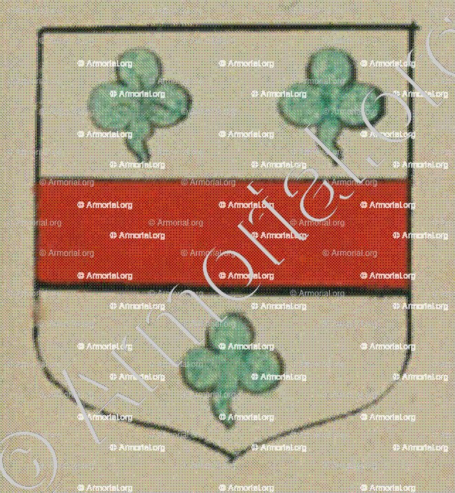 de WASSENBACH (Alsace)_Blason enregistré sous le règne de Louis XIV_France
