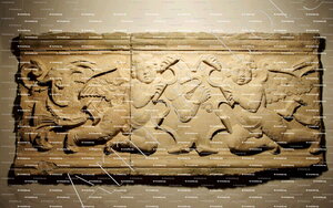 ALGORA_Escudo, bajorrelieve Iglesia Parroquial, Algora, Guadalaraja, Aragón_España (i)