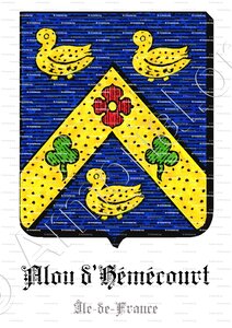 ALOU d'HÉMÉCOURT alias ALLOU d'HÉMÉCOURT