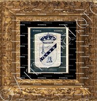 cadre-ancien-or-ALGORE_escudo, Algora, Guadalaraja, Aragón_España