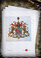 velin-d-Arches-van ASBECK - Wapenboek van den Nederlandschen Adel. (J.B. Rietstap). - Nederland