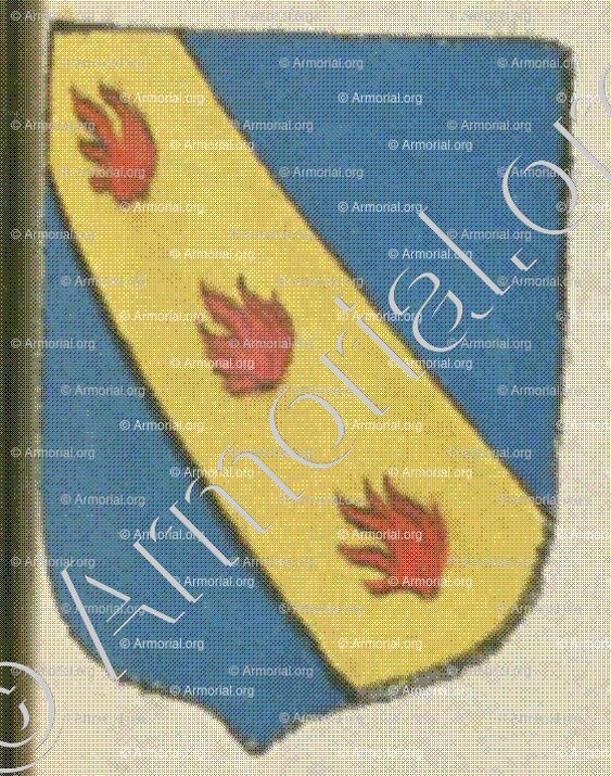 BESNARD (La Rochelle)_Blason enregistré sous le règne de Louis XIV._France