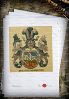 velin-d-Arches-WEISSENBURGER_Wappenbuch der Stadt Basel . B.Meyer Knaus 1880_Schweiz 