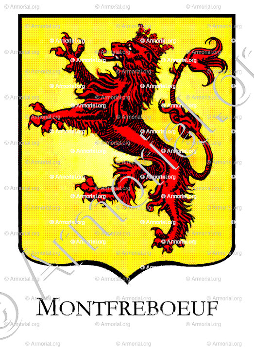 MONTFREBOEUF_Armorial Philippe de Fleury. Paris._France