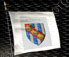 drapeau-GRANDSON _Genève avant 1535._Suisse