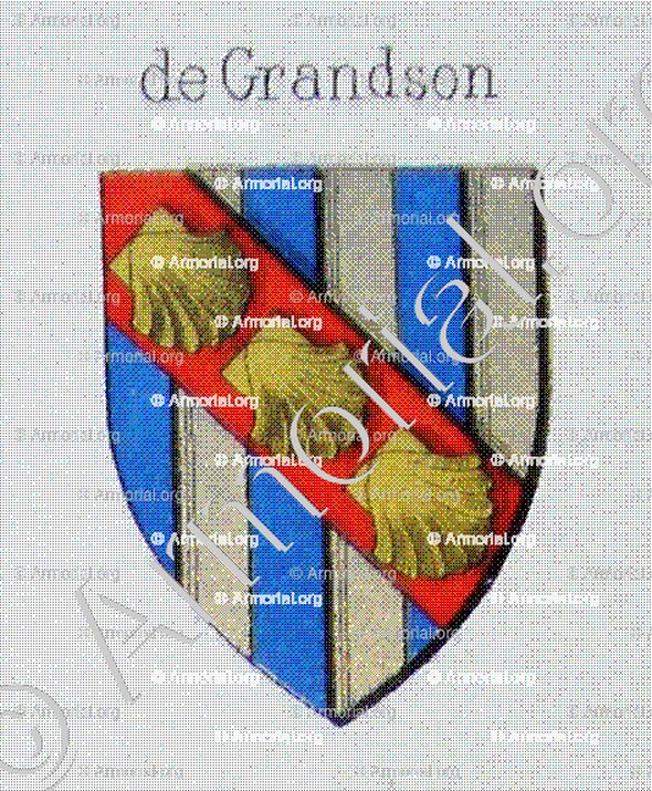 GRANDSON _Genève avant 1535._Suisse