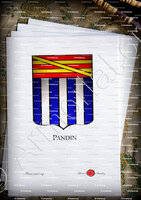 velin-d-Arches-PANDIN_Armorial Philippe de Fleury. Paris._France