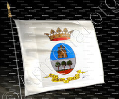 drapeau-VILLARROBLEDO_Marqués de Valdeguerrero. Albacete. Castilla-La Mancha_España