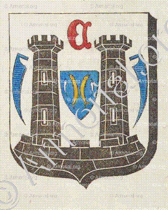 CUSTINES_Armorial des villes, bourgs, et villages., 1877._Europe