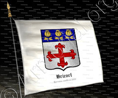 drapeau-BRICART_Lorraine, 1668._France () +