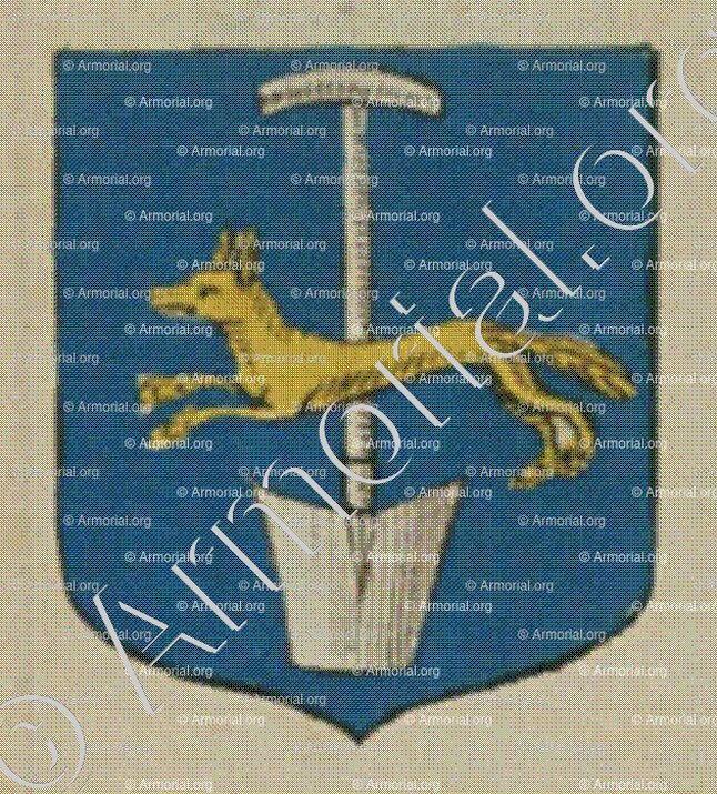 WOLFF (Alsace)_Blason enregistré sous le règne de Louis XIV_France (2)