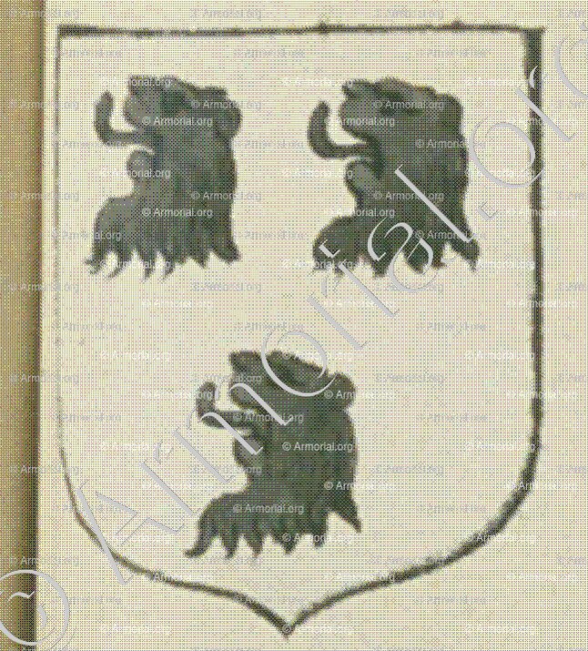 PASQUIER (La Rochelle)_Blason enregistré sous le règne de Louis XIV._France
