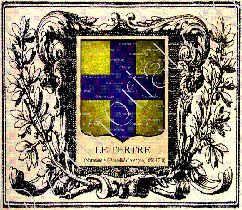 LE TERTRE_Normandie, 1696_France (i)