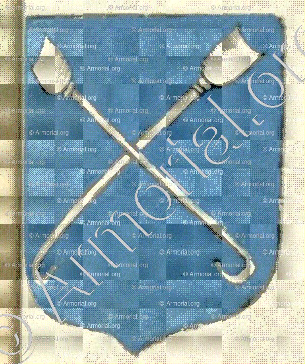 PASTUREAU (La Rochelle)_Blason enregistré sous le règne de Louis XIV._France