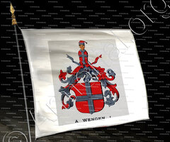 drapeau-WENGEN_Wappenbuch des Stadt Basel. Meyer Kraus, 1880_Schweiz (i)