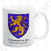 mug-de BEAUMONT-SUR-OISE_Comte de B. Normandie._France