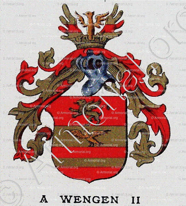 WENGEN_Wappenbuch des Stadt Basel. Meyer Kraus, 1880_Schweiz (ii)