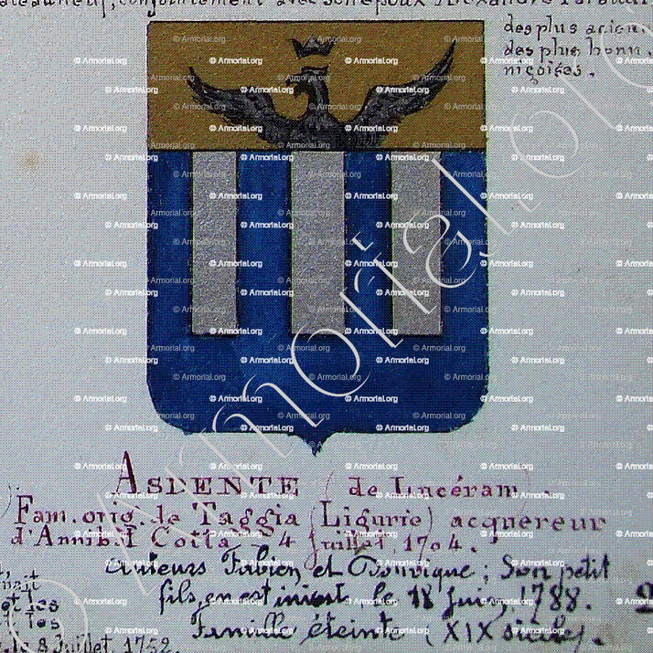 ASDENTE (de Lucéram)_Armorial Nice. (J. Casal, 1902) (Bibl. mun. de Nice)_France (i)