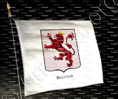 drapeau-REGNIER_Armorial Philippe de Fleury. Paris._France