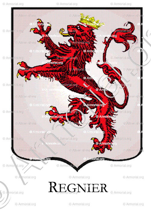 REGNIER_Armorial Philippe de Fleury. Paris._France