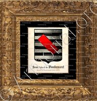 cadre-ancien-or-Jean, bâtard de VAUDEMONT_† 1509, comté de Vaudémont, Lorraine_France